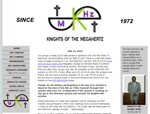 Tablet Screenshot of knightsmhz.org